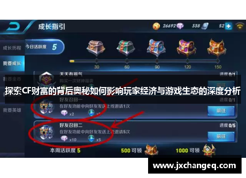 探索CF财富的背后奥秘如何影响玩家经济与游戏生态的深度分析